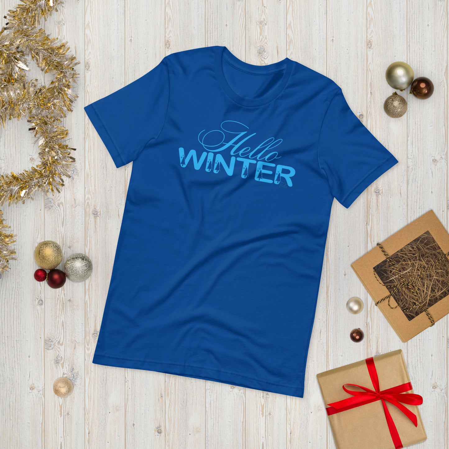 Hello Winter - Lightweight T-Shirt