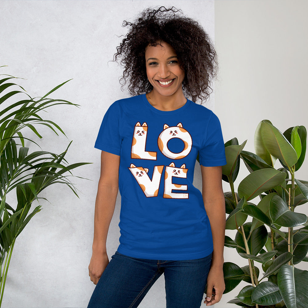Cat Love - Lightweight T-Shirt