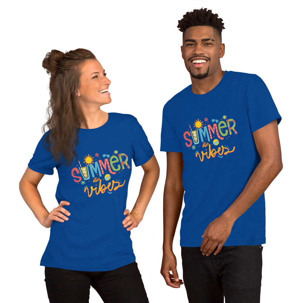 Summer Beach Vibes - Lightweight T-Shirt