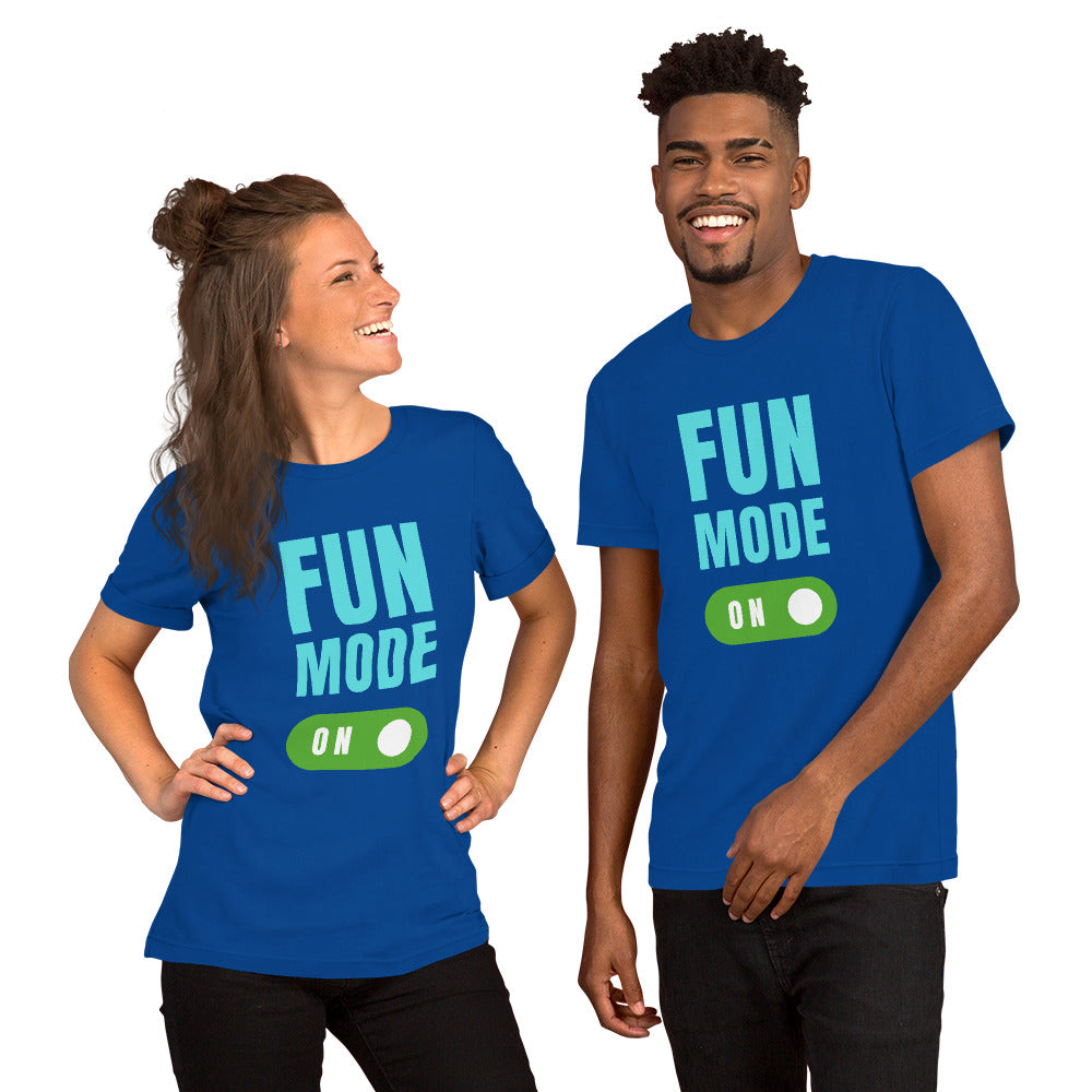 Fun Mode ON (Dark) - Lightweight T-Shirt