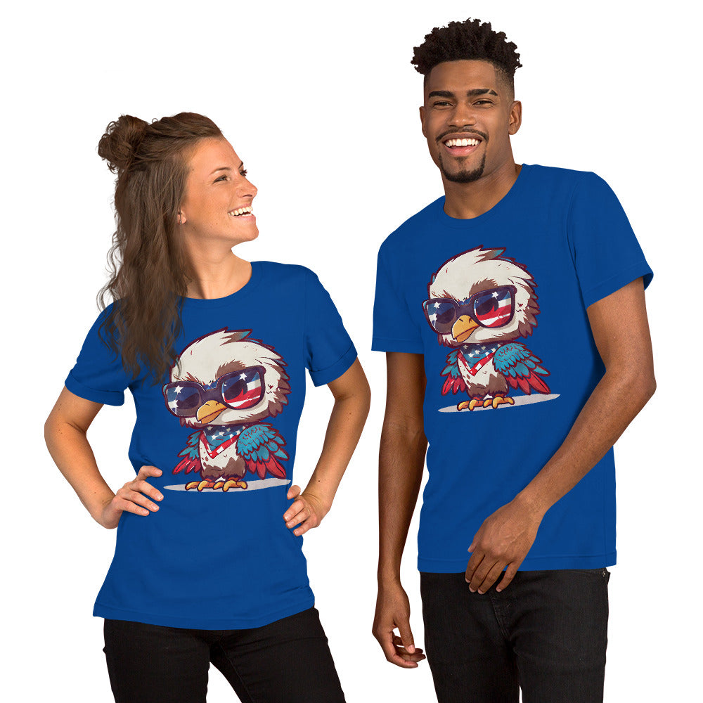 Patriotic Eagle - Lightweight T-Shirt