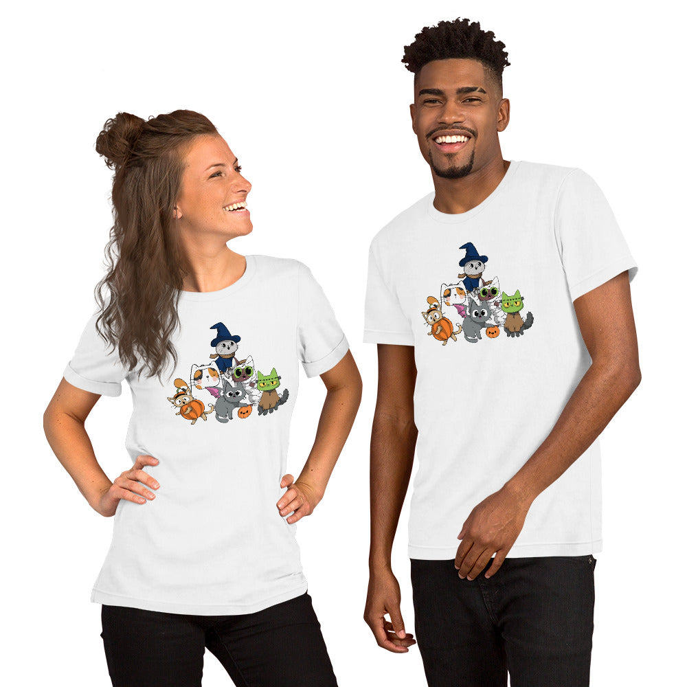 Halloween Cats - Lightweight T-Shirt