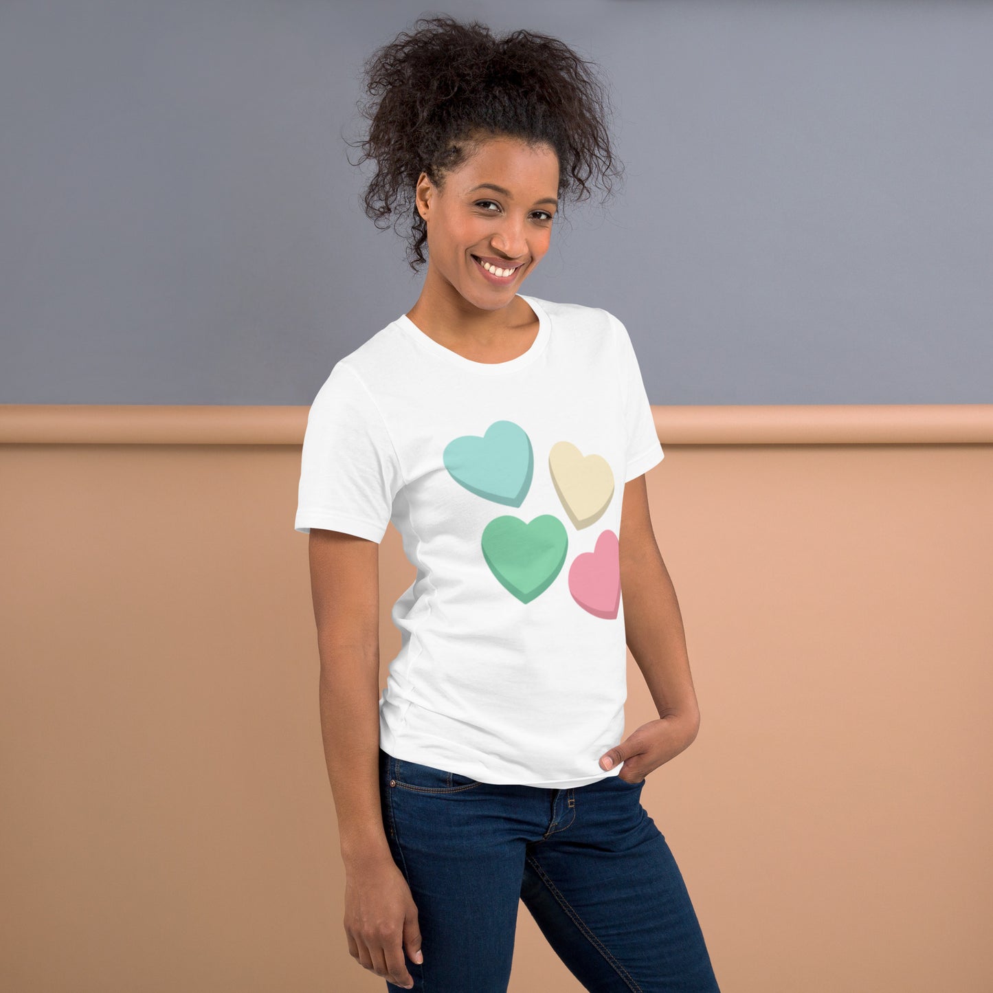 Candy Hearts - Lightweight T-Shirt