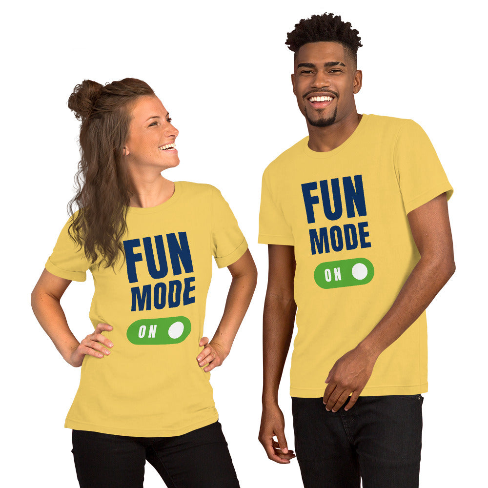 Fun Mode ON (Light) - Lightweight T-Shirt