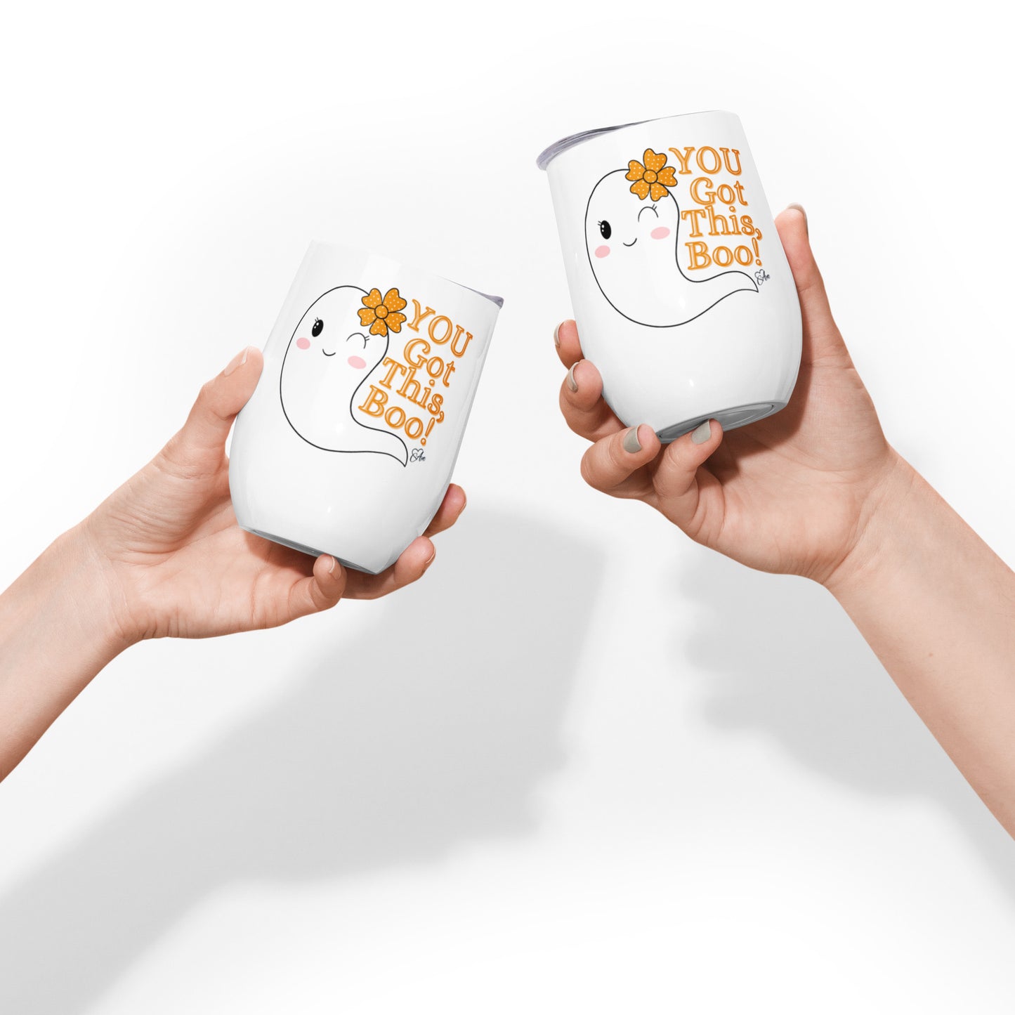 Boo - Wine Tumbler