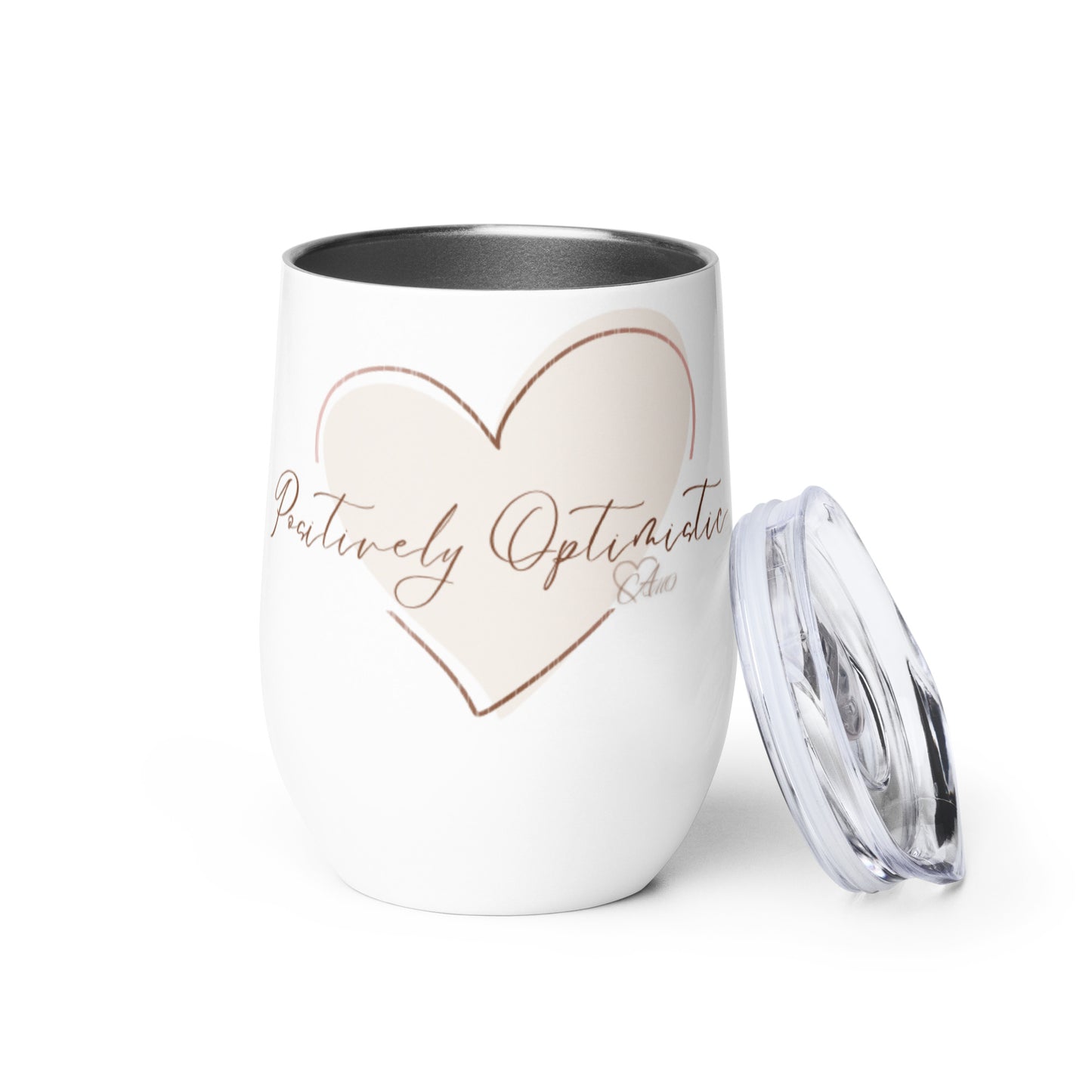 Positively Optimistic - Wine tumbler