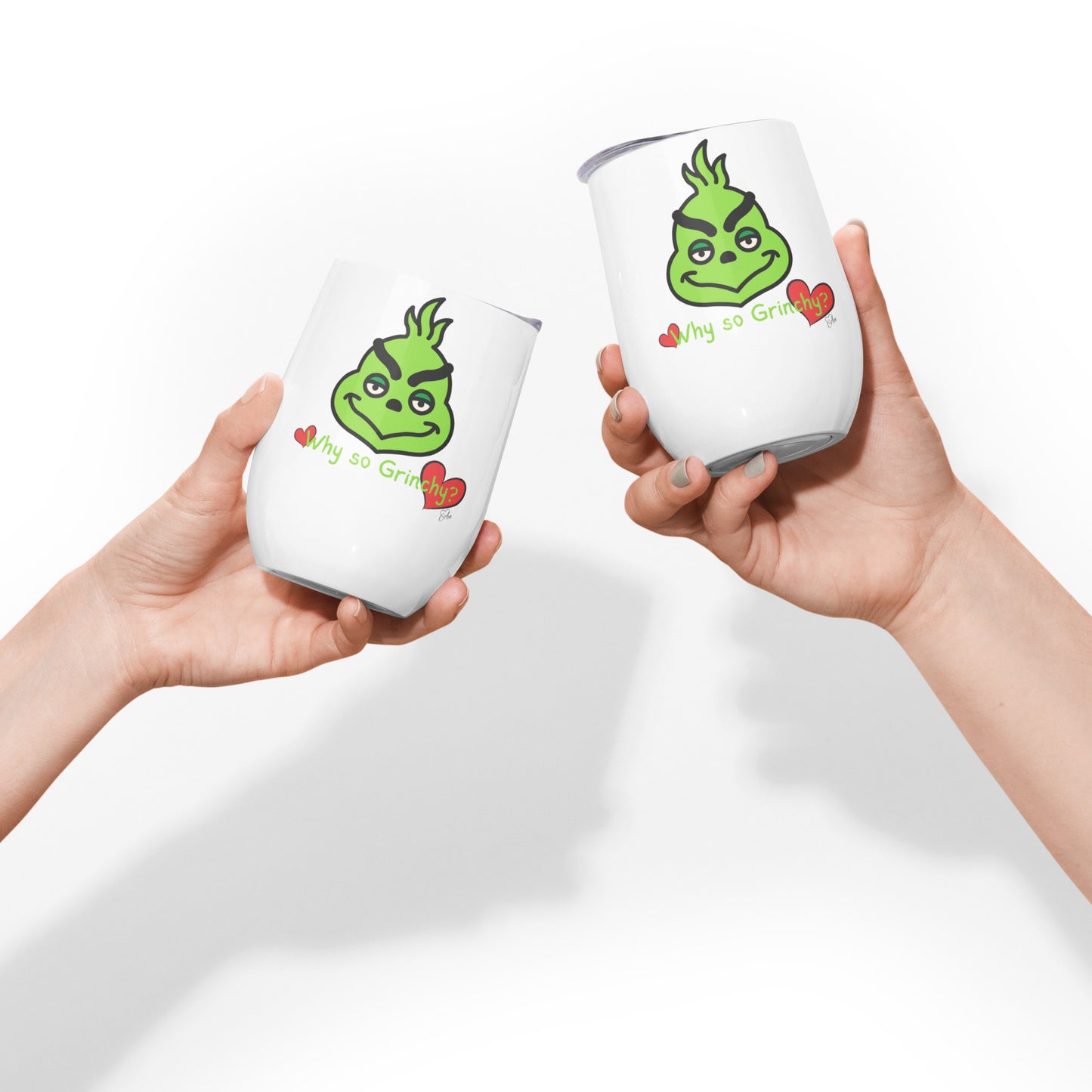 Grinch - Wine tumbler