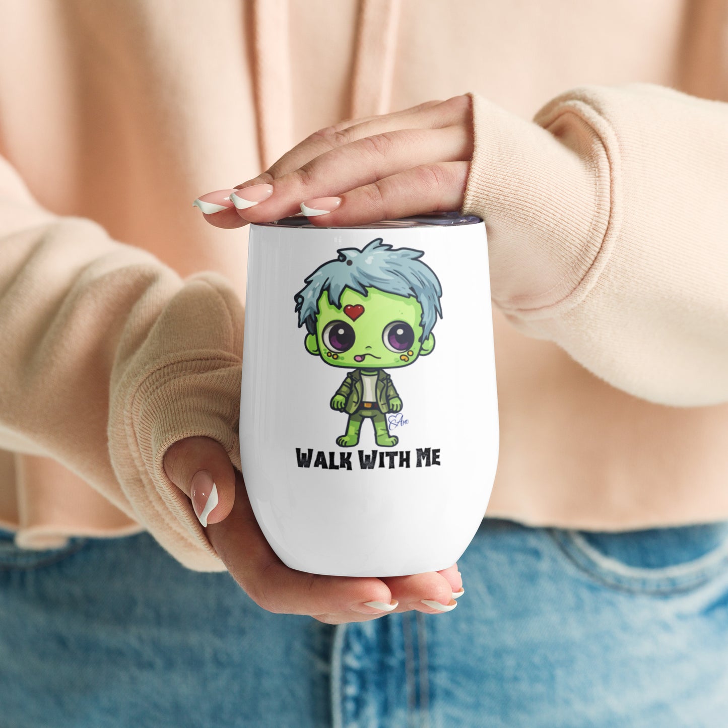 Zombie - Wine tumbler