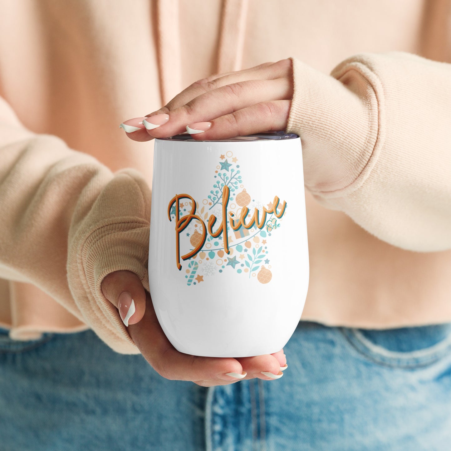 Believe - Wine tumbler