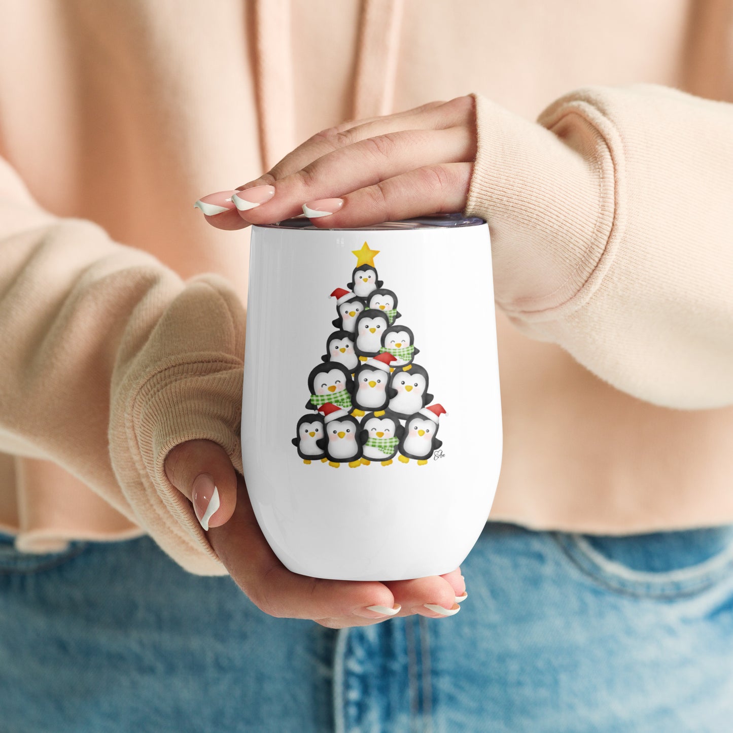 Penguin - Wine Tumbler