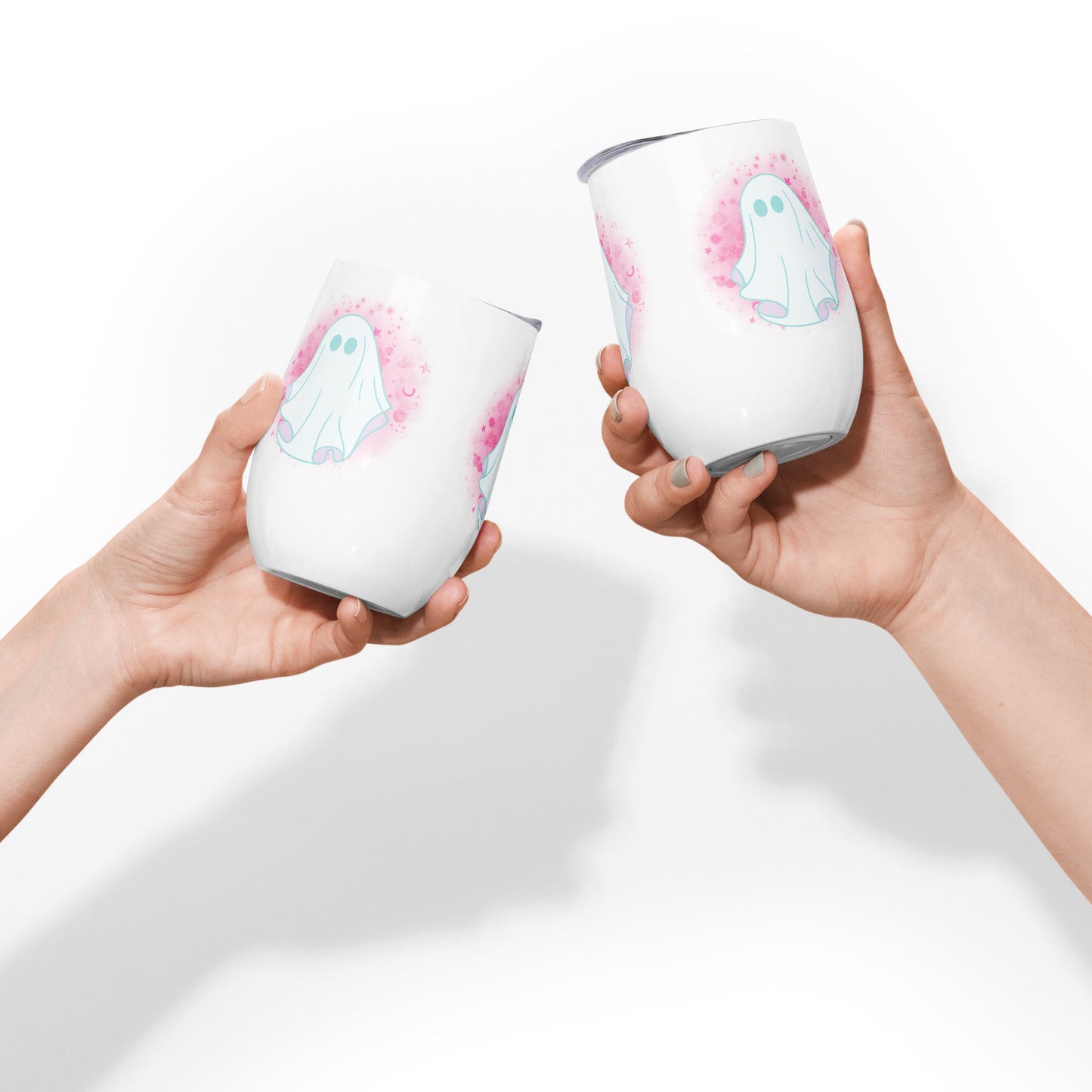 Pastel Ghost - Wine Tumbler